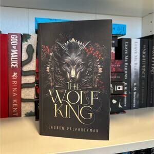 The Wolf King By Lauren Palphreyman OOP Paperback Damaged